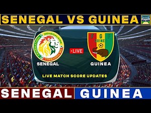 Senegal Vs Guinea Live Match Today | SEN Vs GUI Live Friendly Football Match 2025
