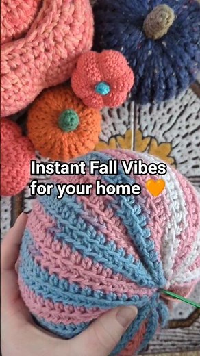 Chunky Crochet Pumpkin Tutorial 🍂 | Easy Textured Pumpkin Project for Cozy Fall Decor