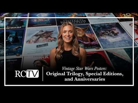 Vintage Star Wars Posters: Original Trilogy, Special Editions, and Anniversaries