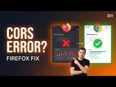 How to Fix CORS Error in Firefox (But Not in Chrome)