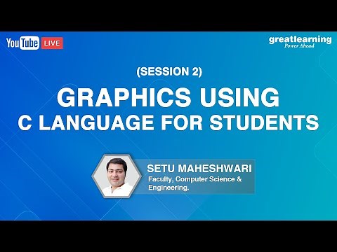 Graphics In C Language For Students Part 2 | Visual Graphics In C Programming | Great Learning