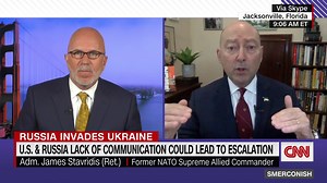 90K views · 1.1K reactions | Former NATO Supreme Commander Adm. James Stavridis (Ret.) tells CNN's Michael Smerconish why Russian President Vladimir Putin would cut off direct communications with the US. | CNN | Facebook