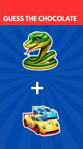 Guess the Chocolate from Emoji 🍭 | Fun Quiz Shorts