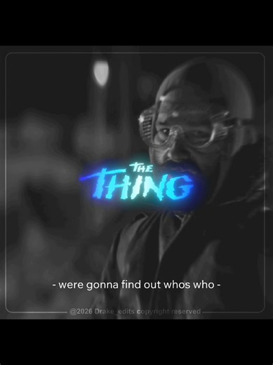 Best horror movie oat || sorry if music glitches near the middle || the thing edit || abandoned (slowed and reverbed) || #thething #edit #ae #drakeedits