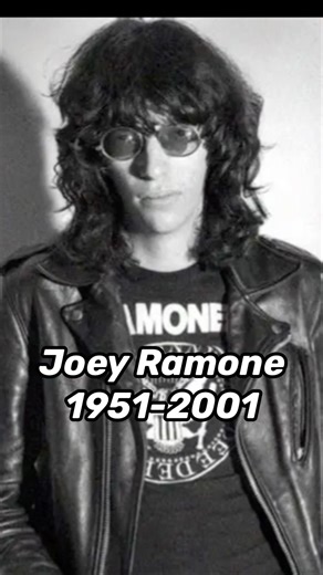 PUNK ROCK ICON JOEY RAMONE DIED ON THIS DAY IN 2001