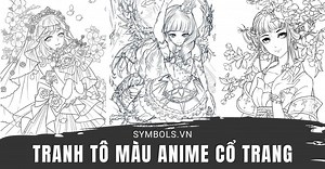 Tranh Tô Màu Anime Cổ Trang Trung Quốc [42  Hình Siêu Đẹp]