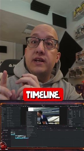 Freeze Frames in Davinci made simple!! Useful for sports videography!! #davinciresolve #videoediting
