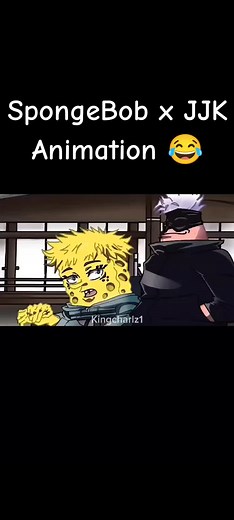 SpongeBob x JJK Animation Crossover