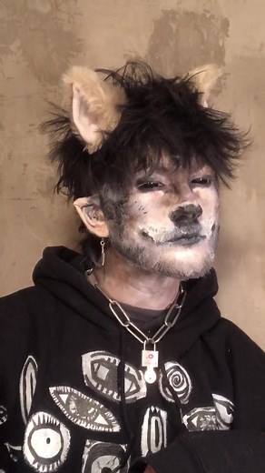Wolf Boy Transformation Makeup Tutorial