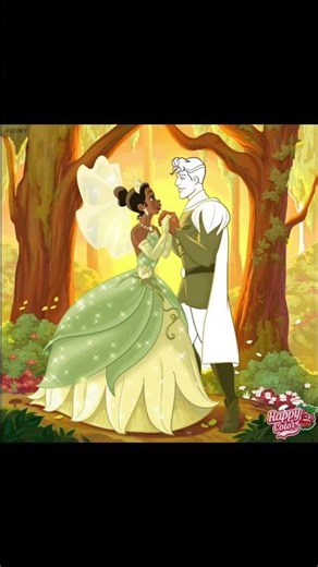 Colour with me scene from The Princess and the Frog in Happy Color App #art #happy #drawing #frog