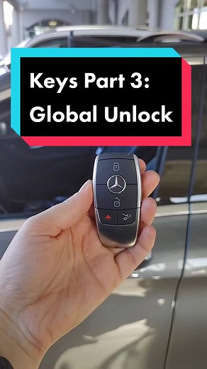 Unlocking Your Car with a Smart Key - Mercedes C300 Global Unlock Guide