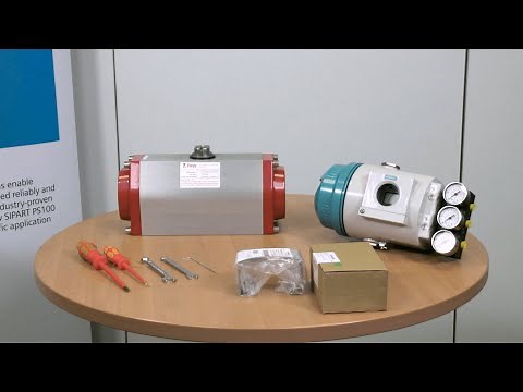 How to install: SIPART PS2 (Ex d) on part-turn actuator
