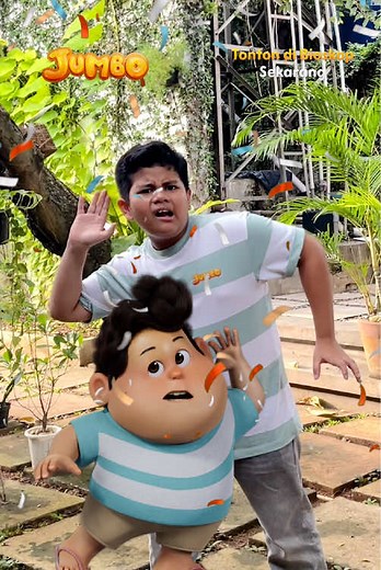Pose Karakter JUMBO yang Mirip Banget!