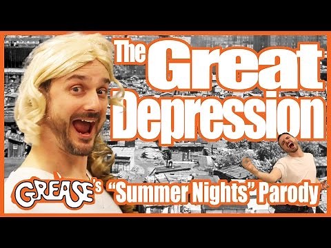 Great Depression (Grease's "Summer Nights" Parody) - @MrBettsClass