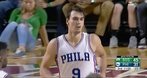 Dario Šarić Debut Highlights vs Boston Celtics | Philadelphia 76ers