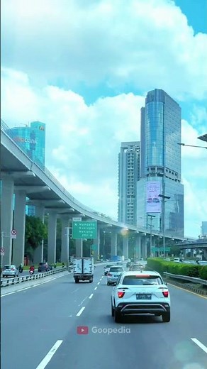 Lalu Lintas Kota Jakarta Ibukota Indonesia 🇮🇩