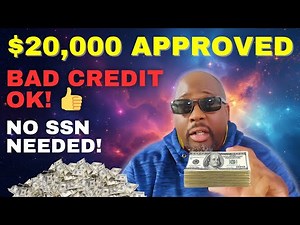 How To Get a $20,000 Loan With NO SOCIAL or BAD CREDIT! 8 Secret Lenders in 2024