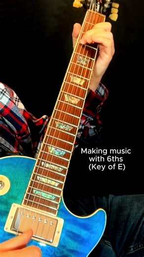 Guitar etude: composing music with 6ths (Key of E)