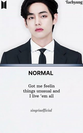 🩶BTS-"Normal Korean ver."Lyrics [Pre-Chorus: V, Jung Kook]🩶