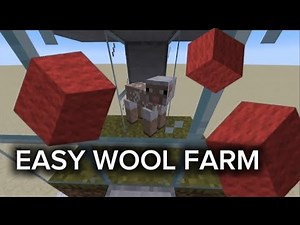 Easy Automatic Wool Farm | Minecraft Java 1.21 Tutorial.