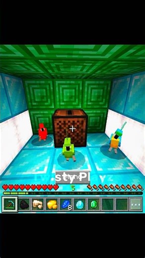 Parrot's FUNNIEST Moment in Minecraft! 🦜🤣 #shorts