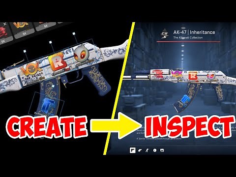 How to Inspect Custom Sticker Crafts in CS2 (5x Sticker Craft Update)