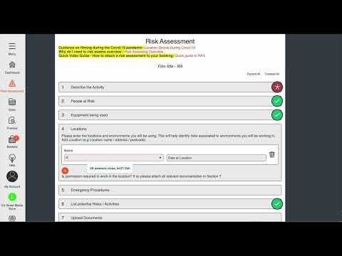 How to make a Risk Assessment using Siso
