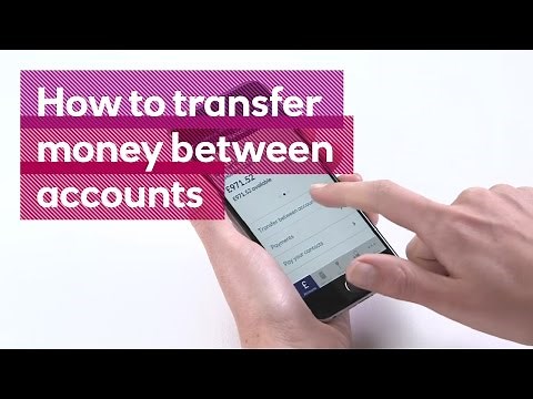 How to transfer money between accounts