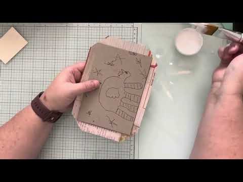 Prayer Cards using Tim Holtz papers!