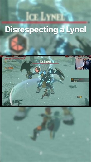 Disrespecting an Ice Lynel 💀 | Age of Calamity