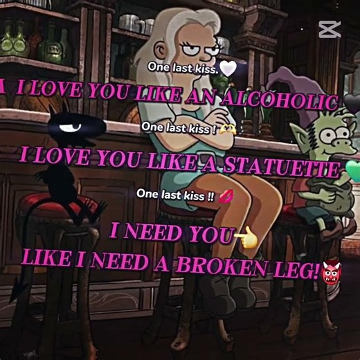 🖤Disenchantment⚘️(1🎀 of🤍 my👈 fav✨️ series🌷)