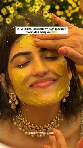 Real Haldi Ceremony Fun | When the Couple Turns into Marinated Mangoes