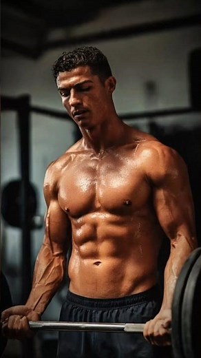 Cristiano Ronaldo’s Intense Workout 💪 The Secret Behind CR7’s Powerful Body! #shorts