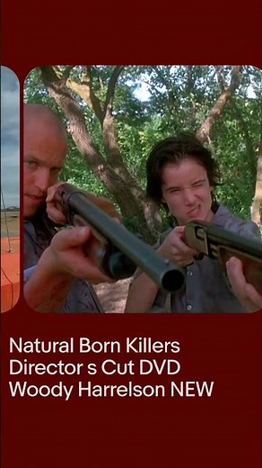 Natural Born Killers Director's Cut DVD Woody Harrelson NEW