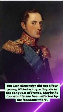 Tsar Nicholas I, part two.