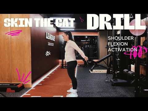 Plate-Loaded Shoulder Extension Stretch for Aerialists and Calisthenics Athletes (Advanced)