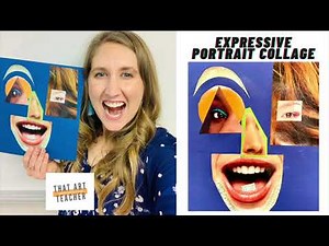 Expressive Portrait Collage | Step by Step Collage Tutorial