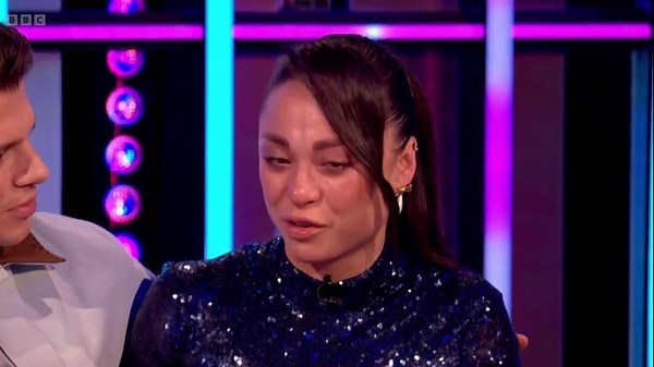 Teary Katya Jones blames herself for Lewis Cope's Strictly elimination