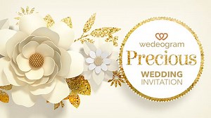 Precious Wedding Invitation Video | Wedeogram