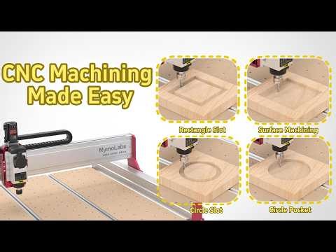 NymoLabs NBS-1290 Ultra: CNC Machining Made Easy – Just Enter the Parameters, No CAD/CAM Needed