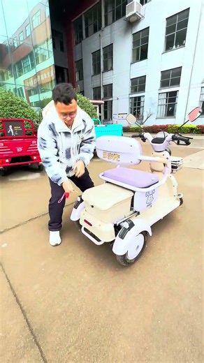 Bubushine tricycle: Practical and easy.
