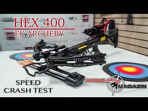 Review and crash test of the Ek Archery HEX-400 crossbow