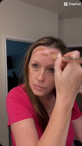 Let’s talk contour. Most makeup takes your naturally 3D face and makes it flat. Contouring helps bring back that dimension. Place it right above the bottom of your cheek bone, frame your forehead, both sides of your nose, and under your bottom lip. Then use a brush you’re comfortable with and blend in that contour. Once I learned this, contouring became a game changer in my makeup routine. It’s simple. It’s fast. And it’s effective. If you aren’t sure what color to use for your contour, comment 