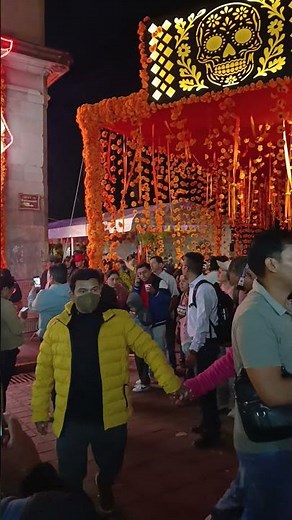 Day of the Dead in Oaxaca de Juárez 🏵️🏵️🏵️ #dayofthedead #festival #oaxaca