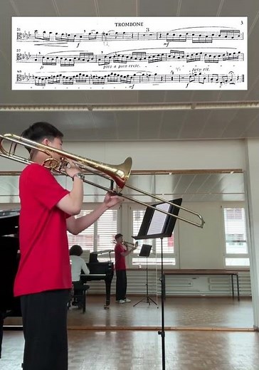 Handel - Concerto for trombone f minor / Jisoo Park #trombone #hemu #handel