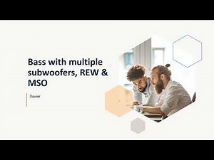 Get perfect bass with multi subwoofer, REW and MSO