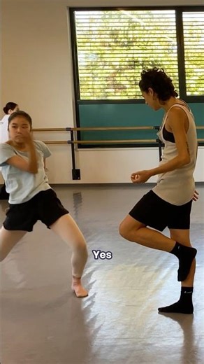 The most difficult thing about dancing is having to be both a soft and strong body.