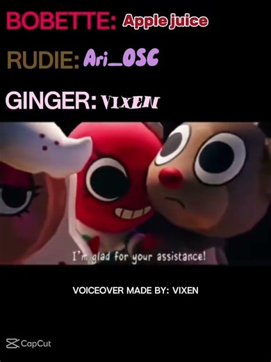 Perfect Christmas Collab thing I found on Capcut! :D