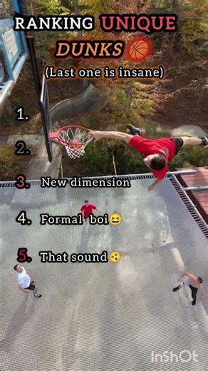 Ranking The Most Unique Dunk #basketball #skills