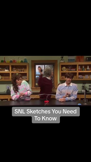 The Science Room. #snl #20s #adamdriver #cecilystrong #mikeyday